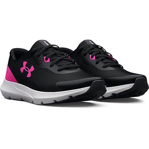 Image of Under Armour Surge 3 Sneakers for Women - Breathable Mesh Upper and Lace up Closure, Sturdy and Durable Shoes
