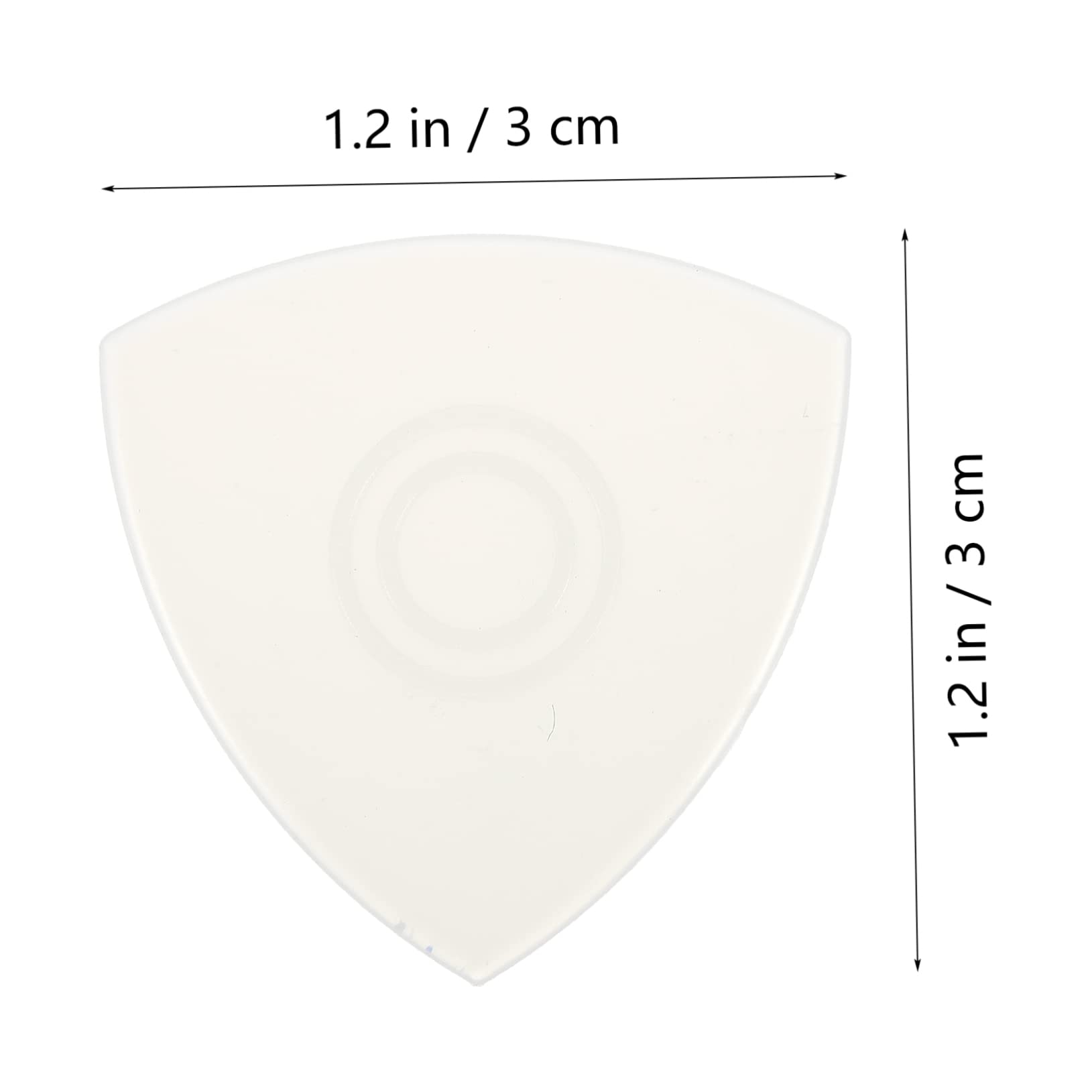 BESTonZON 48 Pz plettro di nylon plettro per chitarra elettrica plettro per chitarra acustica plettri chitarra plettro chitarra plettri per esercitarsi con la chitarra accessori per ukulele