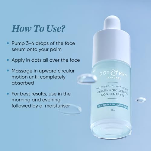 Dot & Key Hydrating Hyaluronic Acid Serum With Vitamin C + E | For Plump, Glowing Skin | Face Serum for Dry Skin, Oily & Normal Skin | With... - Image 6
