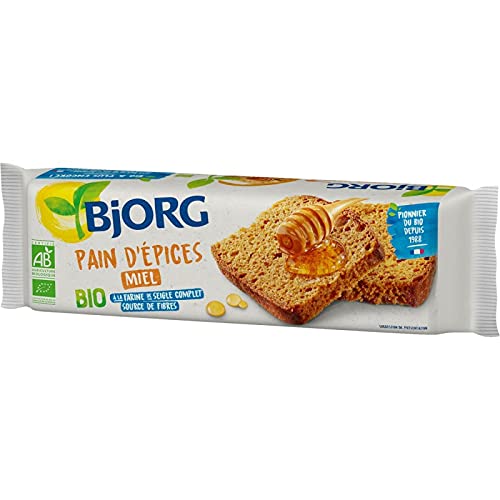 BJORG - Pain D'Épice Miel 300G - Lot De 4
