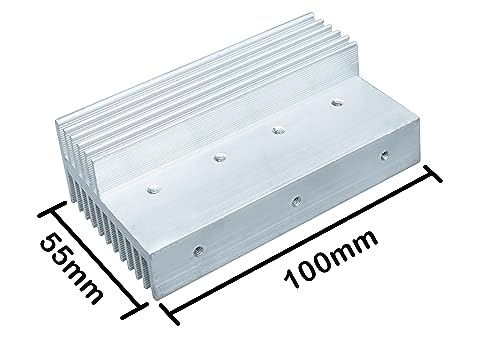 Image of AUDIO LITE 6 /12 Straight Fin Aluminum Heat Sink(100mm)