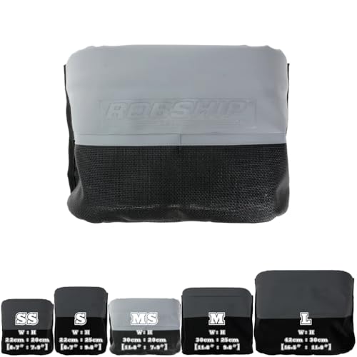 Sac à corde Racing Mesh MK2 Robship moyen et court avec fixation SNAD noir et gris
