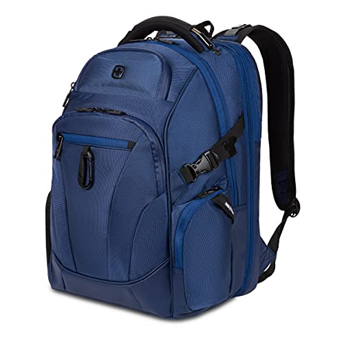 SwissGear Endure ScanSmart Laptop Backpack – TSA Approved Tech Backpack – Fits Most 17" Laptop – Multiple Organizer Pockets – Navy Ballistic by SwissGear - Used condition - US$62.18