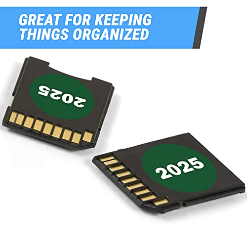 300Pack-300-Labels-2025-Year-Stickers--075-Inch-Round-Green-Color-Coded-2025-Labels-2025-Year-Tabs-for-Book-Keeping-File-Folder-Organization-Labels