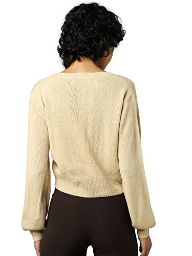 Image of Only Women's Acrylic V-Neck Sweater