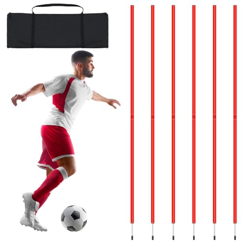 Syhood ZIF-SYHOOD-308 12 Set Agility Pole Soccer Training Football Equipment cover