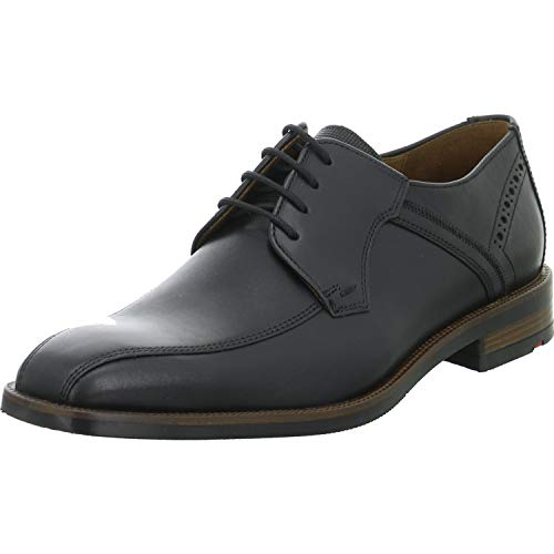 LLOYD Herren Businessschuh Nadir, Männer Schnürhalbschuhe, Maenner maennliche maskulin rustikal robust Men's Men Man büro,SCHWARZ,5 UK / 38 EU