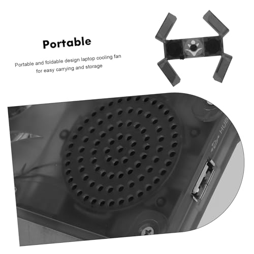Base refrigerante plegable para laptop NOLITOY miniatura 3