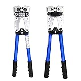 OUTIL DOUABLE- Ce câble de sertissage de batterie est en acier de haute qualité # 45, robuste et