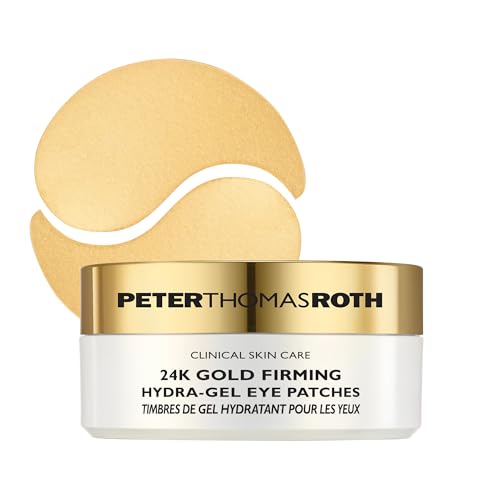 Peter Thomas Roth 24K Gold Pure Luxury Lift & Firm Hydra Gel Eye Patches, 60 Count
