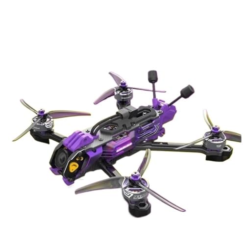Kit Drone FPV PNP 5' - avec VTX numérique et Transmission de Signal fiable for la Course et Le vol Freestyle(Upgrade Kit F O4 Pro)
