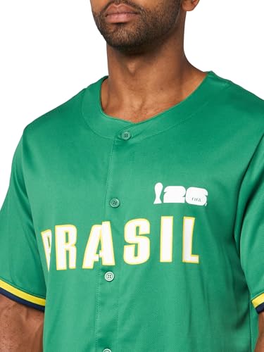 Image of Outerstuff FIFA World Cup 2026 Mens Short Sleeve Button Front Baseball Jersey