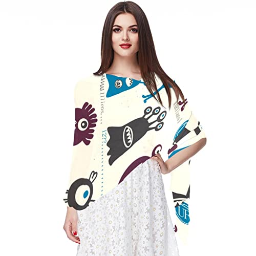 Foulard en mousseline de soie doux et léger pour sublimer votre cou