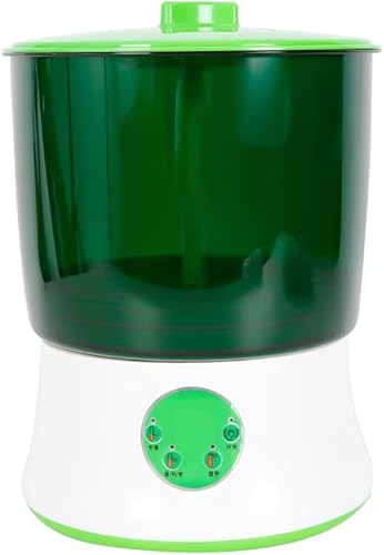 Máquina de los brotes de haba de 2 capas, 110V de inteligencia automática electrónica saludable de los brotes de la semilla del fabricante casero
