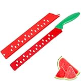 BESTYASH 17.12 Inch Watermelon Cutter Knife with Sleeve...