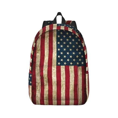 Sac à dos d'extérieur imprimé drapeau américain pour le week-end
