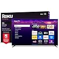 Roku Smart TV 2025 – 55-Inch Pro Series, Mini-LED TV – RokuTV with Backlit Voice Remote Pro – Flat Screen 4K QLED Television with 120Hz Refresh Rate & Dolby Vision IQ, Live News, Sports, Entertainment