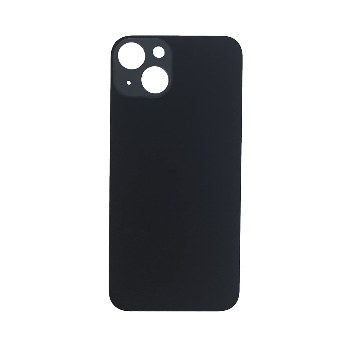 DHLK® Vitre Arrière, vitre de la Coque Compatible avec iPhone 14 Pro Max - sans Logo (Noir