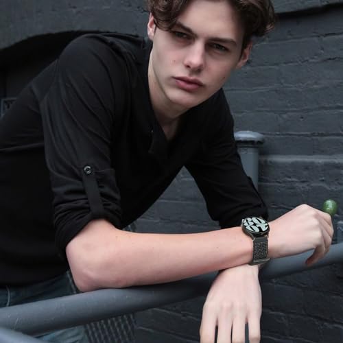 Acortjl Quick Release Nylon Watch Band 18Mm 20Mm 22Mm For Men Nylon Sport Loop Watch Straps Adjustable Breathable Replacement Bands thumb #5