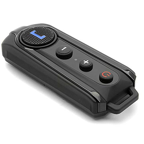 Waterproof Motorcycle Bluetooth Intercom, Helmet Bluetooth Headset with Noise Cancellation, Universal Off-Road Snowmobile Communication Systems, Range of Use Distance 1000M, 2 Pack