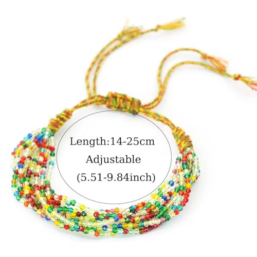 Bracelet en jade ajustable multicouches, ne perdez plus vos perles de fête - 5