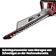 Einhell Akku-Heckenschere GE-CH 18/60 Li-Solo Power X-Change (18 V, 60 cm Schnittlänge, 22 mm Zahnabstand, drehbarer Handgriff, inkl. Schnittgutsammler, ohne Akku)