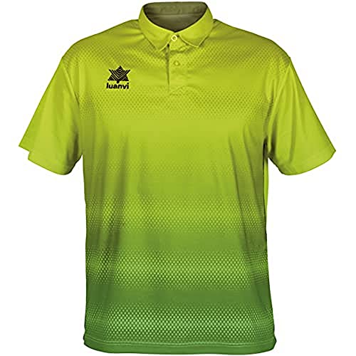 Camisetas y camisas deportivas | Luanvi Olimpia - Polo De Manga Corta, Niños, Verde, Xs