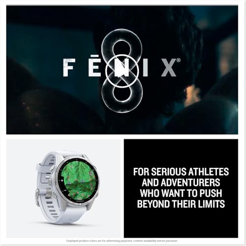 Garmin fēnix® 8, 43mm, Whitestone - image 8