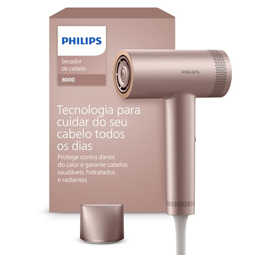 Secador de Cabelo Philips Série 8000 ThermoShield 1400W 110V