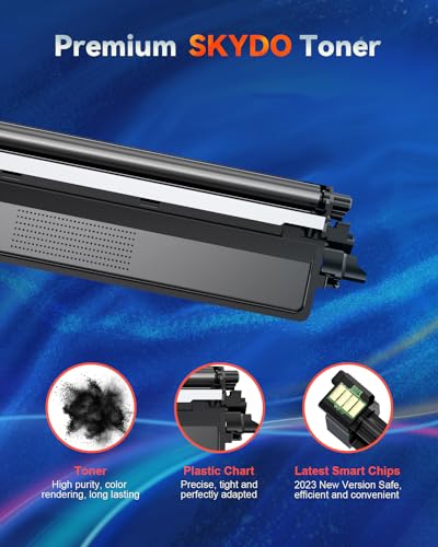 Image of TN229XL Compatible Toner Cartridges Replacement for Brother TN229 TN229XL TN-229XL TN229 XL Work for MFC-L3780CDW MFC-L3720CDW HL-L3280CDW HL-L3220CDW HL-L3300CDW (2Black,Cyan,Magenta,Yellow,5 Pack)
