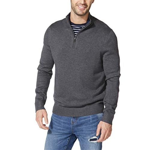 Nautica Men’s Quarter-Zip Sweater
