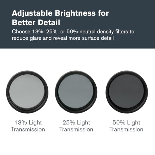 Celestron Moon Filter Set – Neutral Density & Sky Glow Filters – Moon Map - image 3