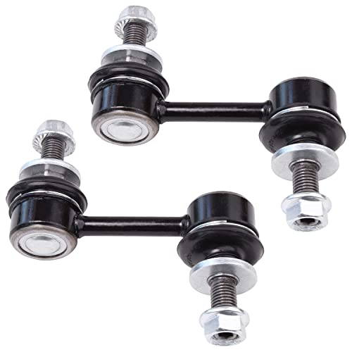 Image of Detroit Axle - 4PC Rear Shock Absorbers w /Rear Sway Bar Links for 2004 2005 2006 2007 2008 2009 Nissan Quest