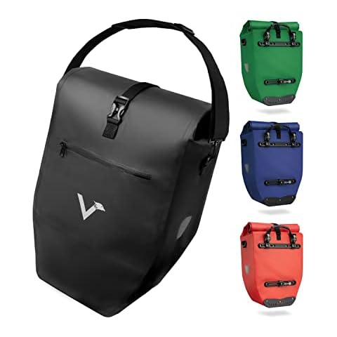 Valkental - Große & wasserdichte Gepäckträgertasche Cover