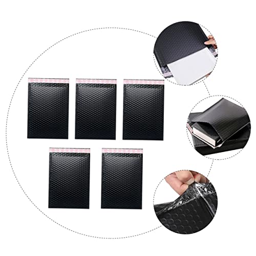 LALAFINA 5 Peças Saco De Bolhas Expresso Envelopes Acolchoados Mailers Sacos De Envio De Plástico Sa