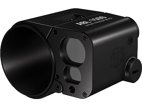 ATN Auxiliary Ballistic Smart Laser Rangefinder w/Bluetooth, device works with Mil and MOA scopes using ATN Ballistic Calculator App