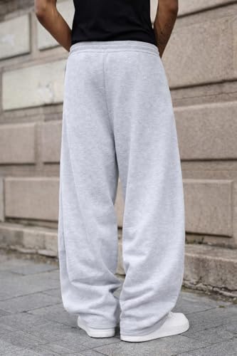 Image of Rockwell Men's Baggy Sweatpants | Cotton Terry Relaxed Fit Joggers for Men | Oversized Streetwear Track Pants | Casual Gym & Everyday Wear| 007