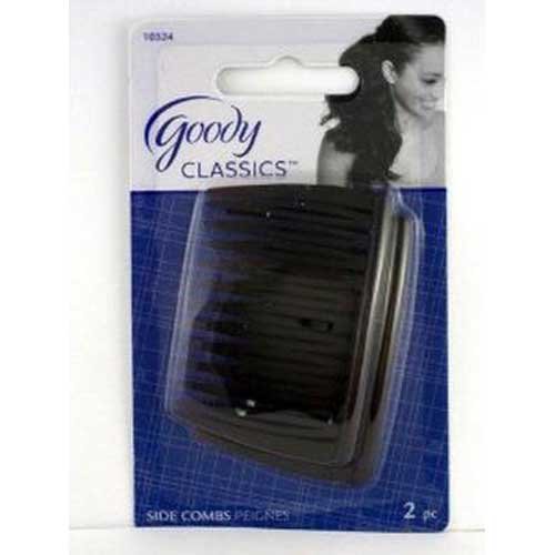 Goody Mock Tortoise 2.5 inch Side Comb, 2 count per pack -- 6 per case.