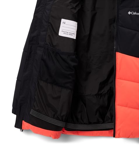 Columbia Youth Arctic Blast II Jacket, Black/Zing, Medium3