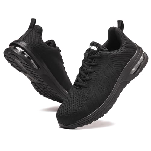 Furuian Chaussures de Sécurité Hommes Femmes Légère Basket de Securite Chaussures de Travail Homme Embout en Acier Bottes de Sécurité