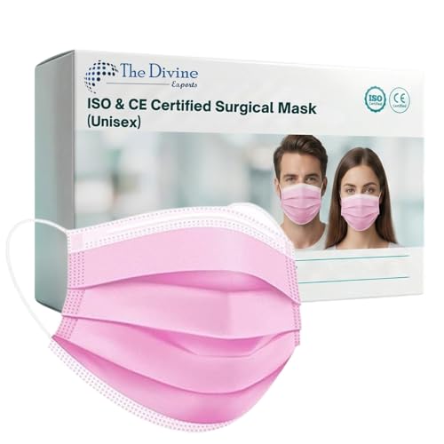 Image of Surgical Mask for Men & Women | Certified by ISO & CE to Protect Mouth Droplets, Dust and Pollution Combo