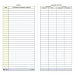 Adams AFR10W Vehicle Mileage Log