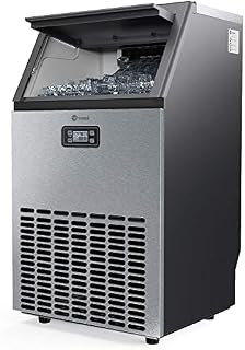 Vremi Commercial Grade Ice Maker - Produces 100 Pounds of Ice in 24