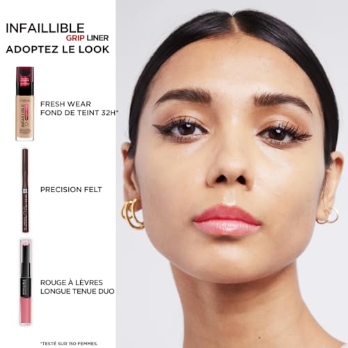 Eyeliner Feutre Teinte 01 Infaillible Precision 'oreal Paris Le Eyeliner - vue 10