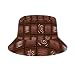 Produktbild hgdfhfgd Sun Hat for Men/WomenOutdoor Packable Travel Bucket Cap Hats for Safari Fishing Hiking Beach Golf-Chocolate bar Tablet