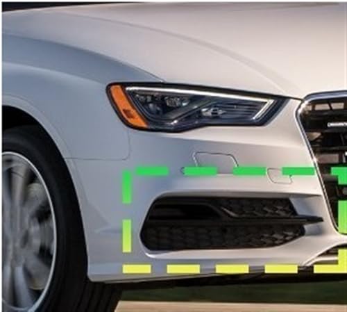 Grille antibrouillard Audi A3 8V protection optimale du pare-chocs avant 2013-2016 - 3