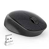 AUTOMATISCHE ENERGIESPAREINSTELLUNGEN: Die Wisfox USB-Maus für Computer wechselt im Leerlauf in den Energiesparmodus. Sie verbessert die Akkulaufzeit erheblich und benötigt 1 aa Batterie (nicht im Lieferumfang enthalten). Klicken Sie auf eine beliebige Schaltfläche, um sie zu aktivieren.