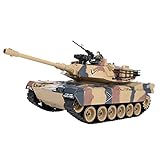 Como un compañero perfecto, el modelo cuenta con abundantes métodos de juego, incluyendo girar, lanzar bombas de agua, sonidos simulados y efectos de movimiento y canales automodificables. Te permite jugar simultáneamente entre varios tanques.