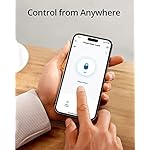 eufy Security Smart Lock C210, Keyless Entry Door Lock, Built-in WiFi Deadbolt, Smart Door Lock, No Bridge Required, Easy Installation, Touchscreen Keypad, App Remote Control, 4 AA Batteries Included - Image 2