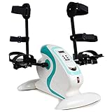 Fitness Motorized Pedal Exercise Bike with Leg Protector, Electric Pedal Exerciser, Electronic...